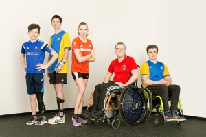 paralympische Leistungssportler in der Kleinen Rathausgalerie