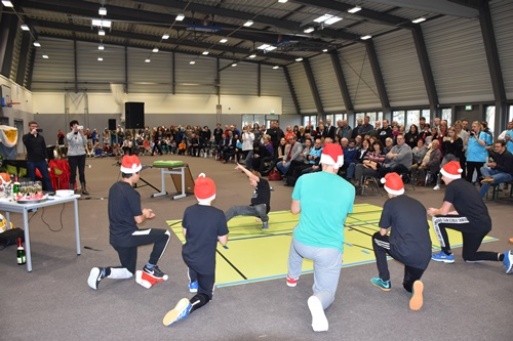 Eröffnung der neuen CDF-Sporthalle