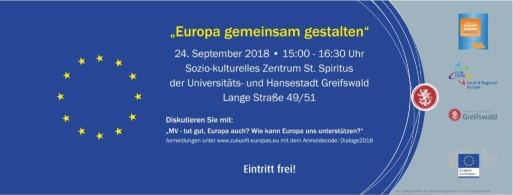 Banner für Veranstaltung Wir sind Europa