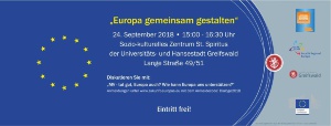 Banner für Veranstaltung Wir sind Europa