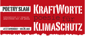 Banner Poetry Slam Klimaschutz Banner Poetry Slam Klimaschutz