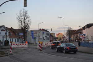Baustelle Stralsunder Straße