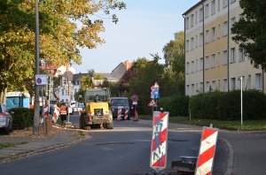 Baustelle Vulkanstraße 