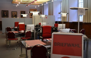 Briefwahllokal, Foto Pressestelle - © Pressestelle Briefwahllokal, Foto Pressestelle