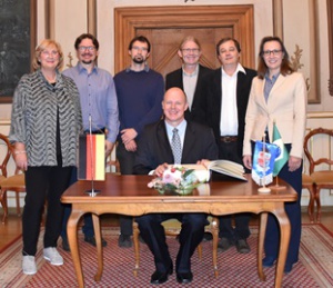 Delegation aus Pommerode Empfang im Rathaus web 1 - © Pressestelle Delegation aus Pommerode Empfang im Rathaus web 1