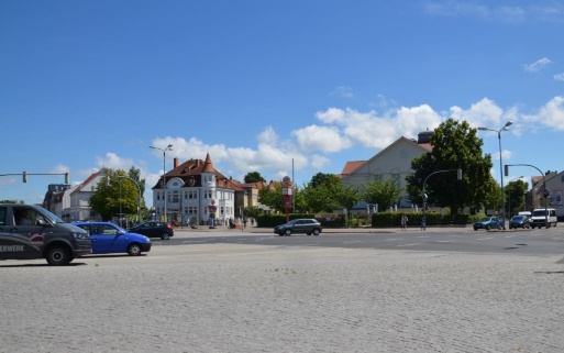 Fahrzeuge auf der Europakreuzung
