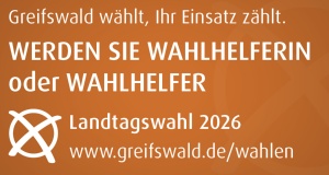 Aufruf Wahlhelfer für Wahlen 2026