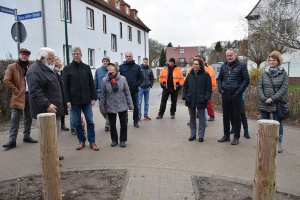 Begehung der Flugplatzsiedlung in ladebow