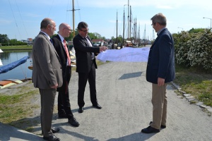 Förderzusage Hansering, Foto Pressestelle Förderzusage Hansering, Foto Pressestelle