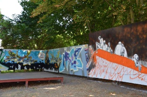 Graffiti-Wände für Jugendzentrum Klex