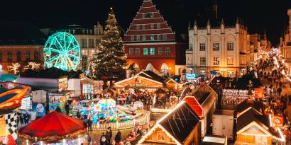 Greifswalder WeihnachtsmarktLuftbilderPhilipp Marthaler