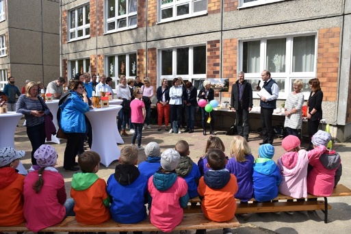 Grundsteinlegung Kita Zwergenland