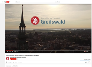 Imagefilm Greifswald © Pressestelle Bild