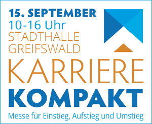 Karriere kompakt Anzeige - © Greifswald Marketing GmbH Karriere kompakt Anzeige