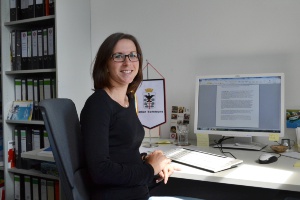 Katharina Freitag arbeitet als Elternzeitvertretung im Beauftragtenbüro.