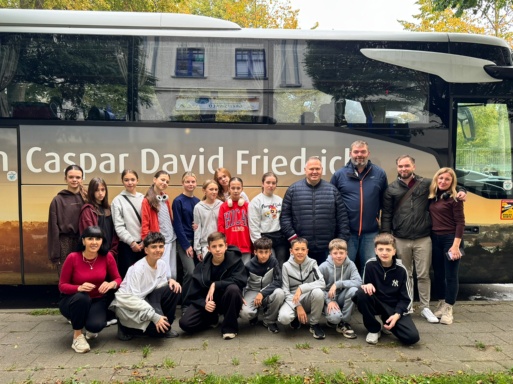 Kinder aus Drohobytsch in Greifswald (c) S.Smentek