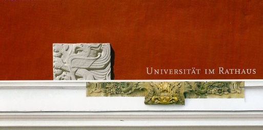 Logo der Veranstaltungsreihe Universität im Rathaus