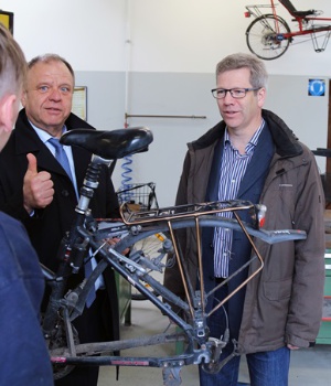 Dr. Stefan Fassbinder und Wolfgang Gerbitz, Foto BBW - © Foto: BBW Greifswald Dr. Stefan Fassbinder und Wolfgang Gerbitz, Foto BBW