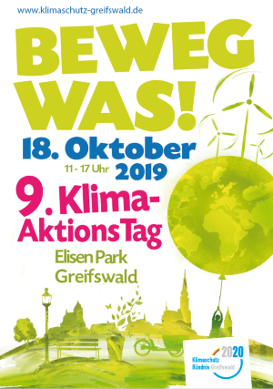 Plakat Klimaaktionstag 2019