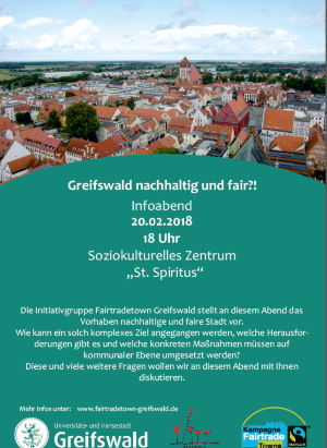 Plakat Nachhaltige Stadt