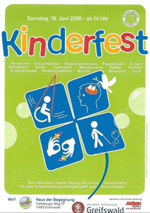 Plakat Integratives KInderfest 2018