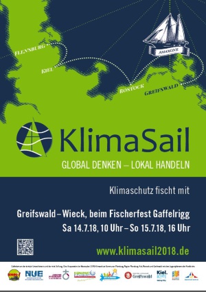 Poster zur KlimaSail Klein