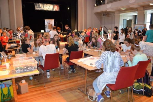 Viele Teilnehmer beim Präventionstag 2018 in der Stadthalle