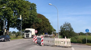 Bauarbeiten Stralsunder Straße