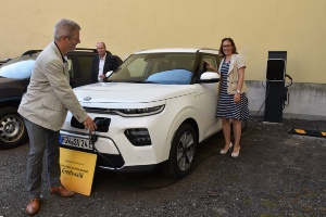 erstes E-Auto für die Stadtverwaltung