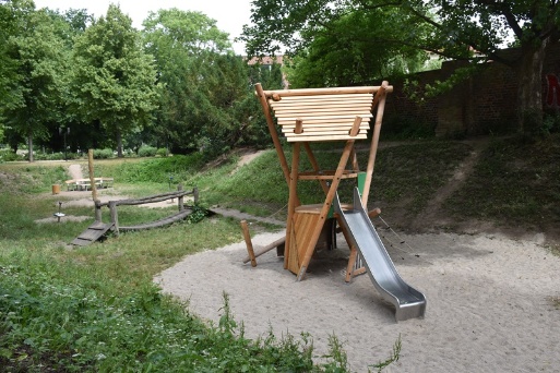 Erneuerter Spielplatz in den Wallanlagen