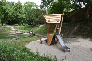 Erneuerter Spielplatz in den Wallanlagen