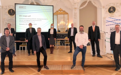 Gründungsmitglieder der AGFK MV