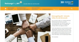 Website RettungsRingMV - © Wirtschaftsfördergsellschaft Vorpommern Website RettungsRingMV