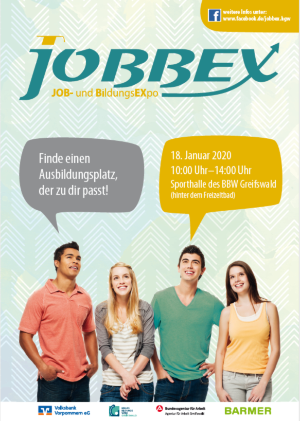 Plakat Jobbex - © Agentur für Arbeit Plakat Jobbex