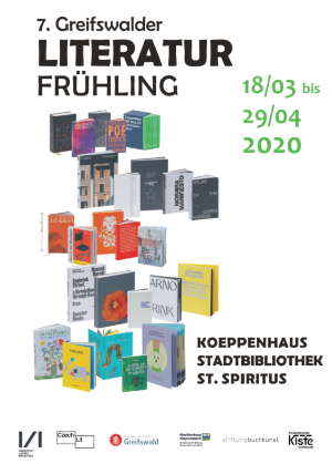 Plakat Literaturfrühling 2020 - © Koeppen-Haus Plakat Literaturfrühling 2020