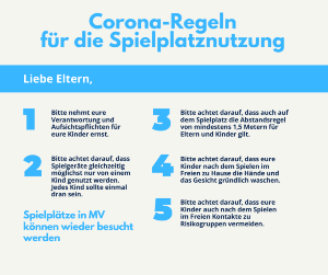 Regeln für Spielplatznutzung - © Landesregierung Regeln für Spielplatznutzung