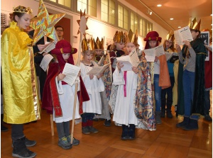 Sternsinger im Rathaus