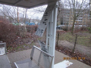 Vandalismus am Sportplatz Dubnaring