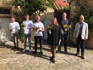 Die neuen Auszubildenden bei der Greifswalder Stadtverwaltung, Foto Pressestelle (2) © Pressestelle Die neuen Auszubildenden bei der Stadtverwaltung