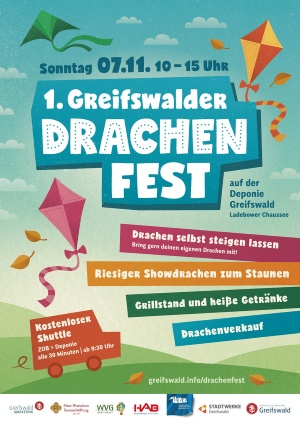 Drachenfest 2021 Plakat