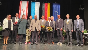 die Geehrten des Stadtempfangs 2021 - © Pressestelle die Geehrten des Stadtempfangs 2021