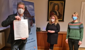 Übergabe Wünsche durch Bürgerhafen an OB, Foto Pressestelle (9) © Pressestelle Übergabe Wünsche an OB