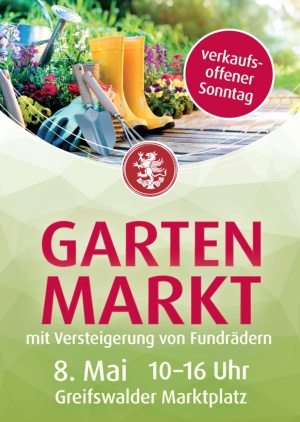 Plakat Gartenmarkt 2022