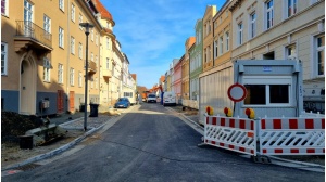 Bauarbeiten an der Arndtstraße