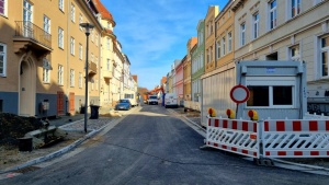 Bauarbeiten an der Arndtstraße