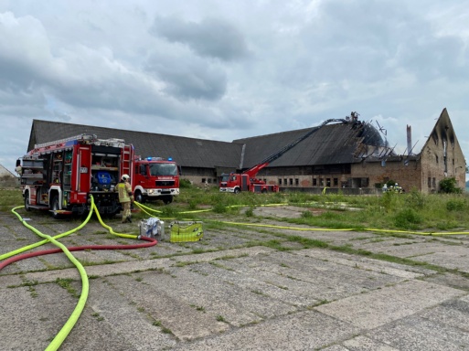 Das Feuer im Stall ist gelöscht