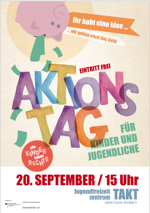Plakat Weltkindertag 2022