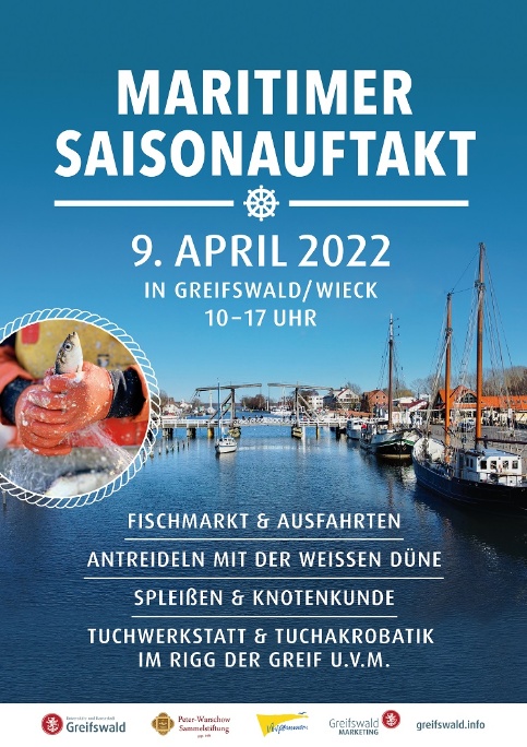 Plakat Maritimer Saisonauftakt 2022