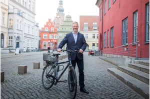 Portrait von Greifswalds Oberbürgermeister Dr. Stefan Fassbinder