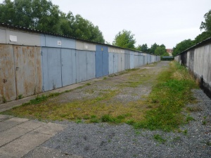 Garagenkomplex in der Feldstraße